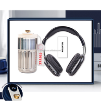 Produits tendances, coffret cadeau d'affaires pour la Saint-Valentin, thermos à affichage LED, masseur pour le cou, écouteurs sans fil Bluetooth