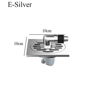 Grille de douche linéaire longue en acier inoxydable SUS 304, insert de carrelage pour sol, drain de douche YOTO Watermark pour salle de bain - Product Image 5