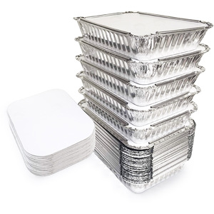 ถาดอบขนมปังอะลูมิเนียมฟอยล์แบบใช้แล้วทิ้งสำหรับร้านเบเกอรี่ บรรจุภัณฑ์ขนมปังปิ้ง แม่พิมพ์ - Product Image 4