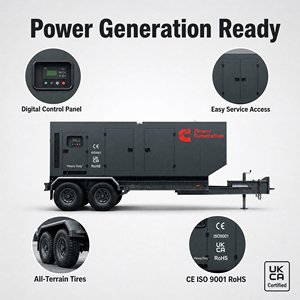 Générateurs diesel Cummins Weichai Yuchai, centrale électrique 15 kVA monophasée 3 phases 80 kW 100 kVA 80 kVA, prix du générateur diesel super silencieux - Product Image 6