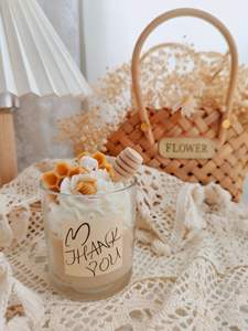 Velas Populares Personalizadas de Crema Aromática, Velas con Forma de Helado y Postre para Fragancia del Hogar, Regalo para Bodas y Día de la Madre - Product Image 2