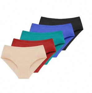 I-0139 Bragas Menstruales de Bambú para Mujer, Sólidas, Sexys, Súper Absorbentes, a Prueba de Fugas, Ecológicas y Transpirables - Product Image 1