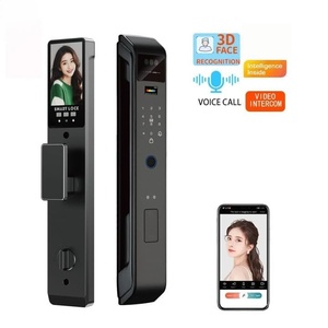 Videoportero con Cerradura Digital Inteligente, Totalmente Automática, con IA, Reconocimiento Facial 3D, Huella Dactilar Biométrica y Wifi - Product Image 2