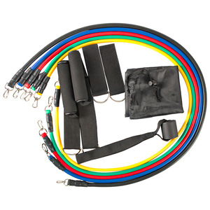 ชุดยางยืดออกกำลังกายคุณภาพสูง 11 เส้น สำหรับการฝึกความต้านทานสูง กายภาพบำบัด และการปรับรูปร่าง - Product Image 2