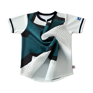 Custom <b>American</b> Football Practice Jersey Red Mesh V Neck Short Sleeve Breathable Anti-Bacterial Lightweight Training Shirt - Product Image 1