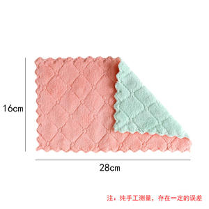 Toalla de microfibra <span class=keywords><strong>CL51</strong></span>, paño de limpieza de cocina absorbente, toalla antiadherente para platos de aceite, trapos, servilletas, vajilla, toalla de limpieza del hogar - Product Image 5