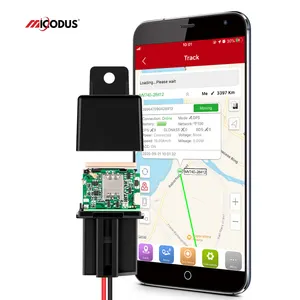 Micodus MV740 รีโมทคอนโทรลเครื่องยนต์ตัดเรียลไทม์ยานพาหนะ GPS Locator ราคาดี Mini รีเลย์ GPS Tracker รถรถจักรยานยนต์