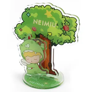 Factory customized personalized cute logo acrylic stand printing