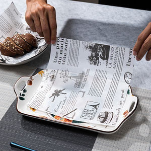 Custom Fast Food Wrapping Packaging Deli Hamburger Wrapper Burger Wrap Greaseproof Sandwich Paper - Product Image 6