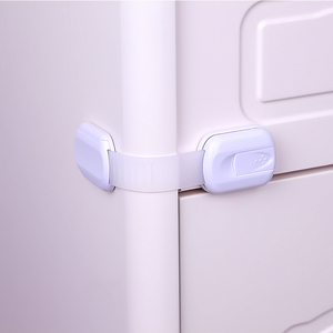 Verrou de sécurité pour armoire pour bébé, bloqueur de tiroir de porte d'armoire de réfrigérateur pour enfants, verrou en plastique pour la sécurité des bébés, verrous de sécurité pour armoire - Product Image 1