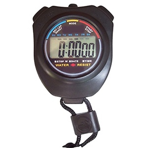 Timer usage Coach or Gym teacher use stopwatch water resistant sports stop watch timer