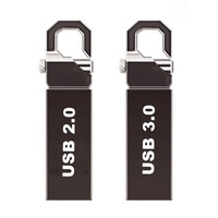 Usb flash logam kustom pribadi murah, Flash Drive Usb logam 4Gb 8Gb 16Gb 32Gb 128Gb