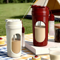 Taza de Café Autoagitadora de Alta Calidad, Material Plástico Impermeable a Prueba de Fugas, 450ML, Taza Mezcladora Automática Eléctrica de un Solo Clic