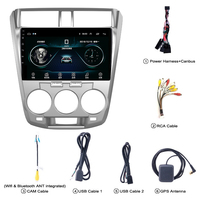 Navigation automobile Android tout-en-un pour Honda City 2007-2021 avec caméra de recul et écran tactile autoradio
