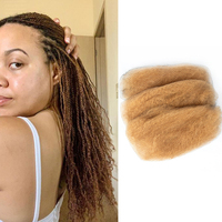Cheveux humains brésiliens Remy non traités Shoumei, micro-torsades, 8-28 pouces, afro crépus en vrac pour tresses et torsades – Meilleures ventes