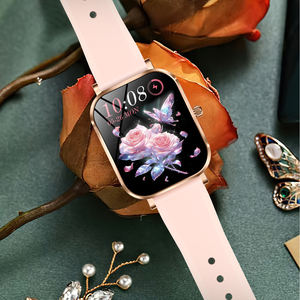 Orologio Intelligente Quadrato Super Popolare per Donne, Display IPS da 1,75 Pollici, Cinturino in Silicone, per Chiamate, Monitoraggio della Salute, Assistente Vocale - Product Image 4