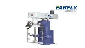 Mezclador de masilla de doble eje, máquina mezcladora de masilla de alta velocidad, mezclador de baja velocidad con raspador de pared - Product Image 4