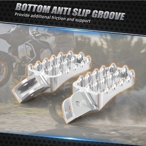 NiceCNC 147x61mm Reposapiés más grandes para BMW R1250GS Adventure <span class=keywords><strong>2019</strong></span> 2020 2021 2022 2023 - Product Image 3