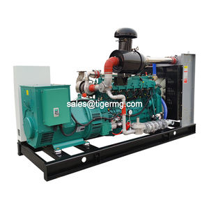 Conjunto de generador de <span class=keywords><strong>turbina</strong></span> de gas industrial de 50kW, conjunto de generador de biogás GLP, generador de Biomasa con chip - Product Image 2