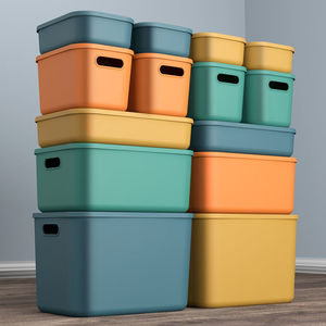 Caja de almacenamiento de escritorio, cesta multifuncional para guardar artículos diversos, organizador y almacenador de ropa interior y calcetines para dormitorio. - Product Image 1