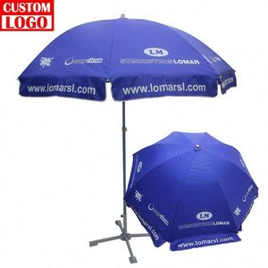 Parasol de plage publicitaire personnalisé, parasol publicitaire extérieur avec logo, idéal comme cadeau - Product Image 1