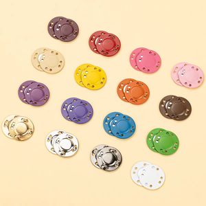 Zp-Nhà Máy Cung Cấp Chất Lượng Cao Vô Hình Nam Châm Nút Nickel Mạ Từ Snap Đóng Cửa Cho Tự Làm May Và Túi Xách Thời Trang - Product Image 5