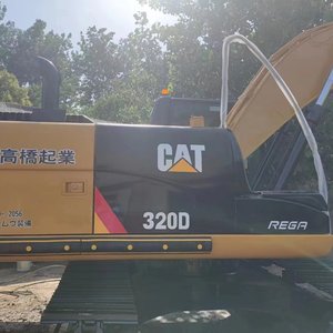รถตักตีนตะขาบตีนตะขาบ CAT320D 20ตันเครื่องยนต์ & กระปุกเกียร์มือสองมีความเสถียรแบบ2021 - Product Image 3