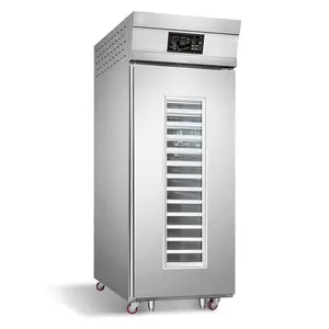 Commercial Pizza Dough Proofer Fermentation Room Bakery Temperature And Humidity Stainless Steel Bread Proofer