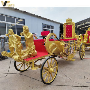 รถม้าแต่งงานสุดหรูแบบคลาสสิกพร้อมไฟสำหรับขาย - Product Image 6