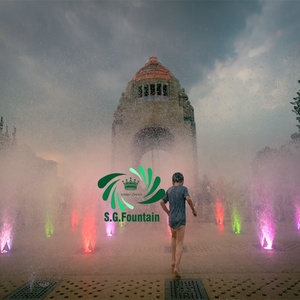 Al aire libre de enfriamiento de niebla de agua artificial fría niebla de nebulización de fuente de agua para <span class=keywords><strong>el</strong></span> paisaje - Product Image 1