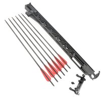 Ensemble de tir à l'arc composé avec accessoires, flèches, billes et flèches à tir continu pour équipement tactique