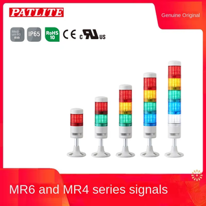 ไฟแสดงสถานะ LED PATLITE Petley MR6/MR4 RGB พร้อมเสียงเตือน ฐานพลาสติกแบบโค้งงอได้ DC24V มาตรฐาน IP65 ปรับความสว่างได้ มุมลำแสง 360 องศา Ra80 - Product Image 4