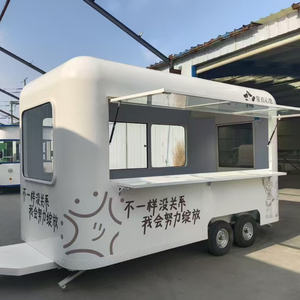 Offre Spéciale Traiteur Double Decker En Aluminium Remorque Alimentaire Électrique Camion De Nourriture Mobile Bar Rue Chariot De Nourriture Hot Dog Burger Bonbons - Product Image 1