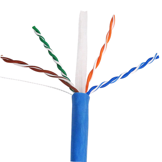 Wholesale Cat6 UTP Cable 8 Cores 1000ft 23AWG Bulk with PVC/LSZH Jacket & CE Certified for LAN Network Installation