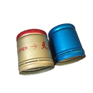<strong>Lids</strong> <strong>Bottle</strong> <strong>Caps</strong> <strong>Closures</strong> for Vodka <strong>Bottle</strong> 30*35mm Ropp <strong>Cap</strong> Aluminum Screw <strong>Cap</strong> - Product Image 1