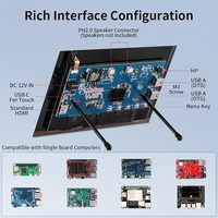 Nouvel écran tactile 10,4 pouces IPS 1200:1600 3:4 vertical mini pour écran 500 nits lisible en extérieur, moniteur industriel, garantie 3 ans