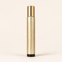 Flacon de parfum de voyage vide 35 ml, style stylo, noir, atomiseur rechargeable avec capuchon argenté, vente en gros, logo personnalisé