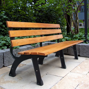 Commercio all'ingrosso moderno in ghisa ferro battuto panchine popolari in metallo esterno panca <span class=keywords><strong>da</strong></span> <span class=keywords><strong>giardino</strong></span> per Patio elegante panca immagine - Product Image 1