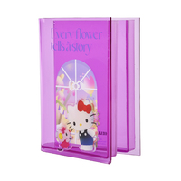 Ventes directes des fabricants de vase en acrylique transparent pour livres, vase à fleurs en forme de livre pour la décoration intérieure