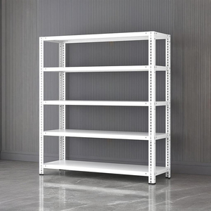 Nhiệm vụ trung bình <span class=keywords><strong>boltless</strong></span> sơn tĩnh điện thép freestanding nhiều lớp 1-8 lớp kệ nhà để xe xếp chồng kho lưu trữ giá - Product Image 6