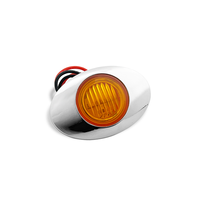Livraison directe d'usine, faible consommation d'énergie, universel, 3 LED, 12 V, 0,6 W, feux latéraux à LED pour camion, voiture, remorque, moto