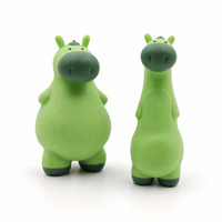 Jouet anti-stress Hippopotame Squishy en mousse TPR souple à rebond lent, corps moelleux, pour le calme au bureau et la décoration de la maison