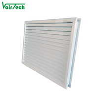 Grilles de porte personnalisées Vairtech, grille de ventilation en aluminium blanc pour salle de bain