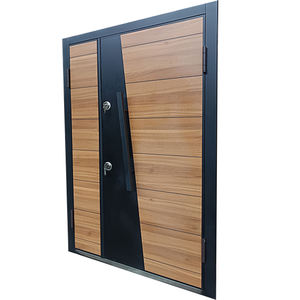 Puerta de acero, acero con acabado a mano, paneles personalizables y mecanismos de cierre silencioso, fusionando la opulencia con una seguridad inigualable - Product Image 5