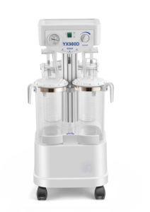 Profissional 80L/min Médico Cirúrgico Aspirador De Escarro Alta Qualidade 80L/min Bomba Elétrica Máquina De Metal Plástico - Product Image 2