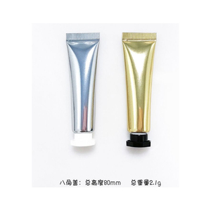 Custom Logo 10ml Silver Empty Aluminum Plastic Soft Cosmetic Foundation <b>Squeeze</b> Tube Eye Cream BB Cream Tube Packing - Product Image 5