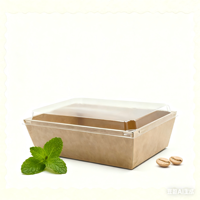 Caja de Almuerzo Desechable Moderna Más Vendida de Fábrica para Pasteles, Cajas para Pasteles, Caja de Papel para Hornear Pasteles, Materiales de Embalaje al por Mayor