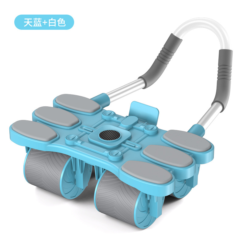 S frame 6 elbows 4 wheels blue + kneeling pad