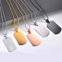 Benutzer definierte Edelstahl Metall Blank Adresse Halskette Hunde pfote Tag Aluminium Halsband Sublimation Qr Code Halsketten Hund Name Id Tag