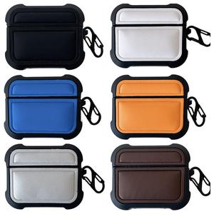 Nueva funda para auriculares con diseño Puffer para Apple <span class=keywords><strong>Airpods</strong></span> 1 2 3 <span class=keywords><strong>Pro</strong></span> 2 Down Jacket, funda para caja <span class=keywords><strong>de</strong></span> auriculares con <span class=keywords><strong>carga</strong></span> inalámbrica para <span class=keywords><strong>Airpods</strong></span> 4 - Product Image 3